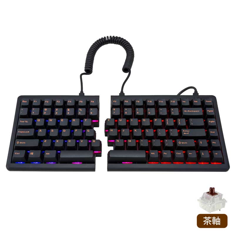 MISTEL（ミステル） Mistel Barocco MD770 RGB 有線 キーボード 英語