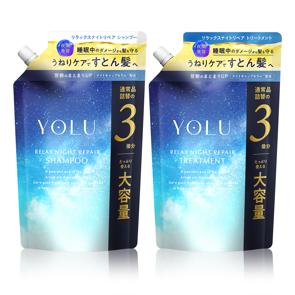 YOLU（ヨル） ヨルシャンプー 大容量詰め替え リニューアル ナイト