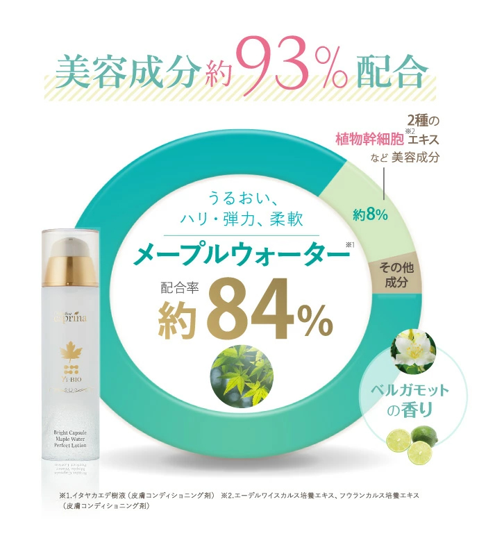 ヴィブリアン エスプリーナ 美BIO ブライトカプセルメープルウォーター