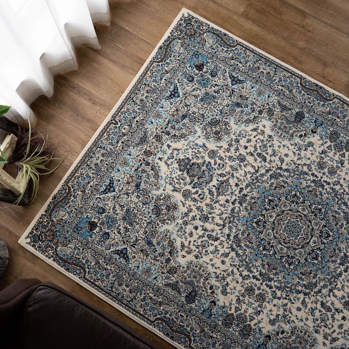 サヤンサヤン 高密度 120万ノット ラグ マット 約 1.5 畳 133×190 絨毯