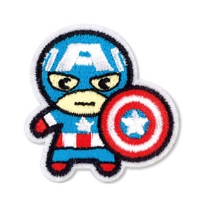 ワッペン 刺繍 アイロン キャラクター マーベル キャプテン・アメリカ
