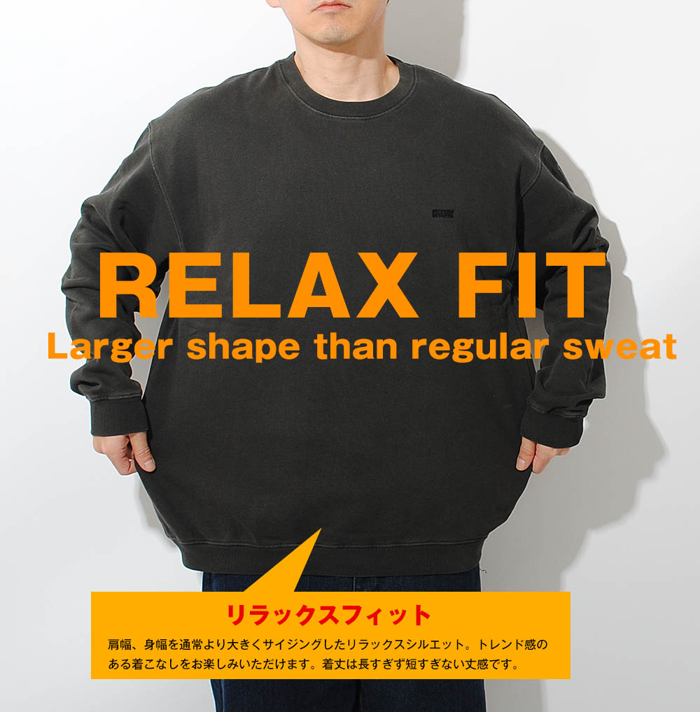 SCREEN STARS（スクリーンスターズ） ピグメント加工スウェット 長袖