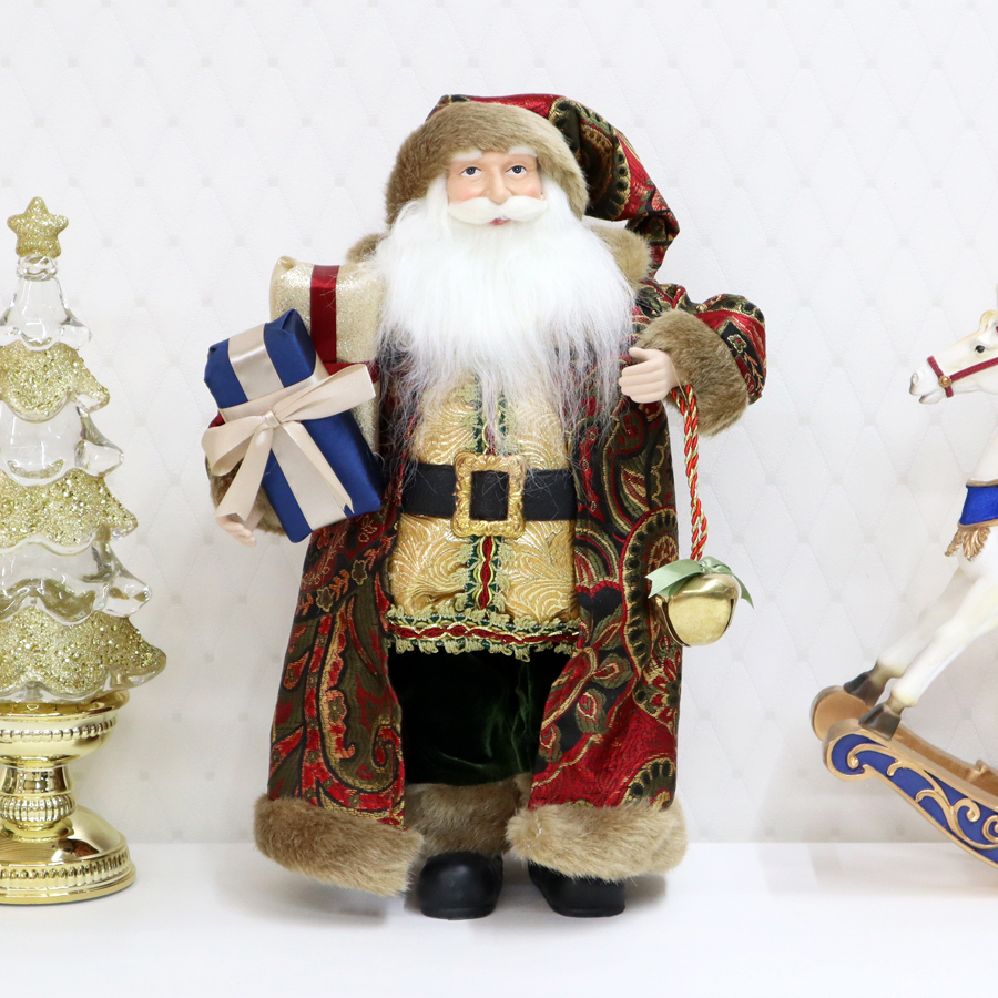 ゴールドベル サンタクロースサンタ オブジェ クリスマス RE10665