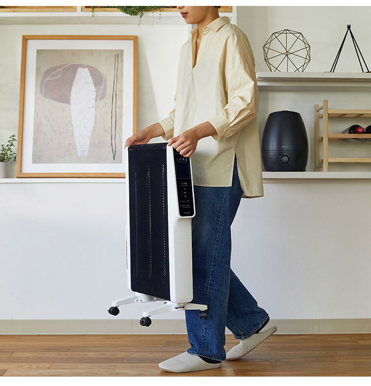 siroca シロカ 遠赤軽量ヒーター かるポカ 速暖 静か 遠赤外線ヒーター