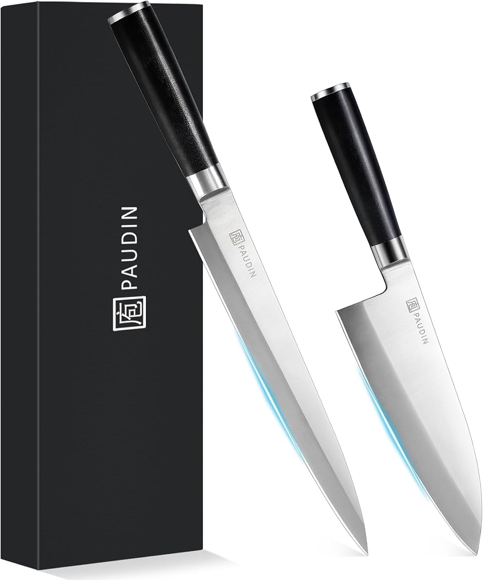 出刃包丁+柳刃包丁 2本セット 和包丁セット やなぎば さしみ包丁