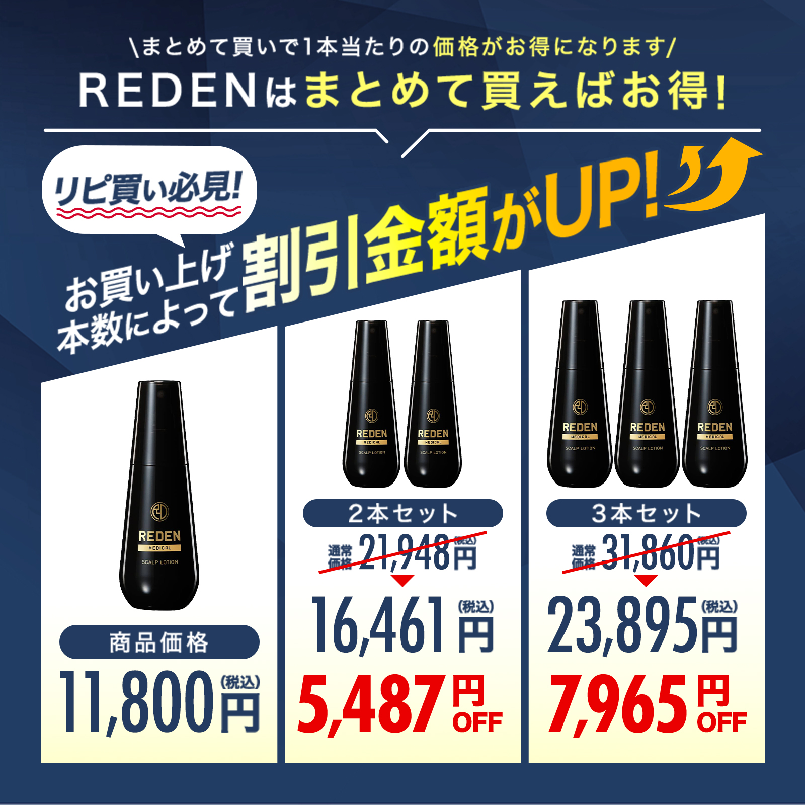 REDEN（リデン） 育毛剤 2本セット スカルプケア リデンシル 薬用育毛