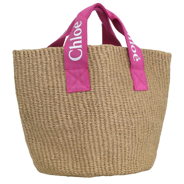 Chloe（クロエ） 特価 バッグ レディース トートバッグ ピンク カゴ