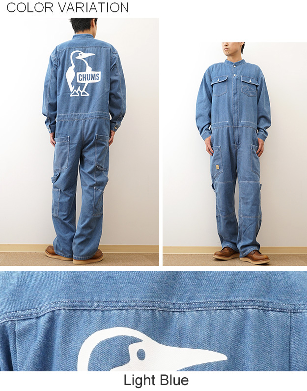 CHUMS（チャムス） つなぎ ジャンプスーツ オーバーオール メンズ