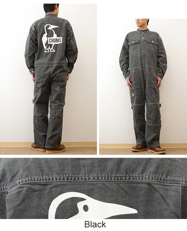 CHUMS（チャムス） つなぎ ジャンプスーツ オーバーオール メンズ