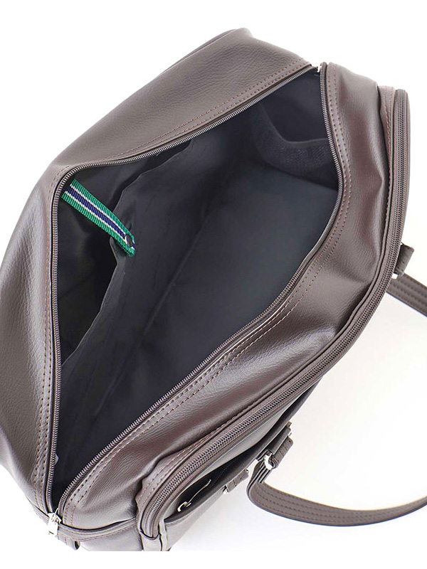 EASTBOY（イーストボーイ） スクール バッグ ブラウン ブラック 合皮 2