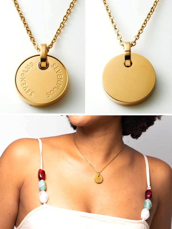 SEVEN PLUS セブンプラス 電磁波 ネックレス シンプル おしゃれ ソル