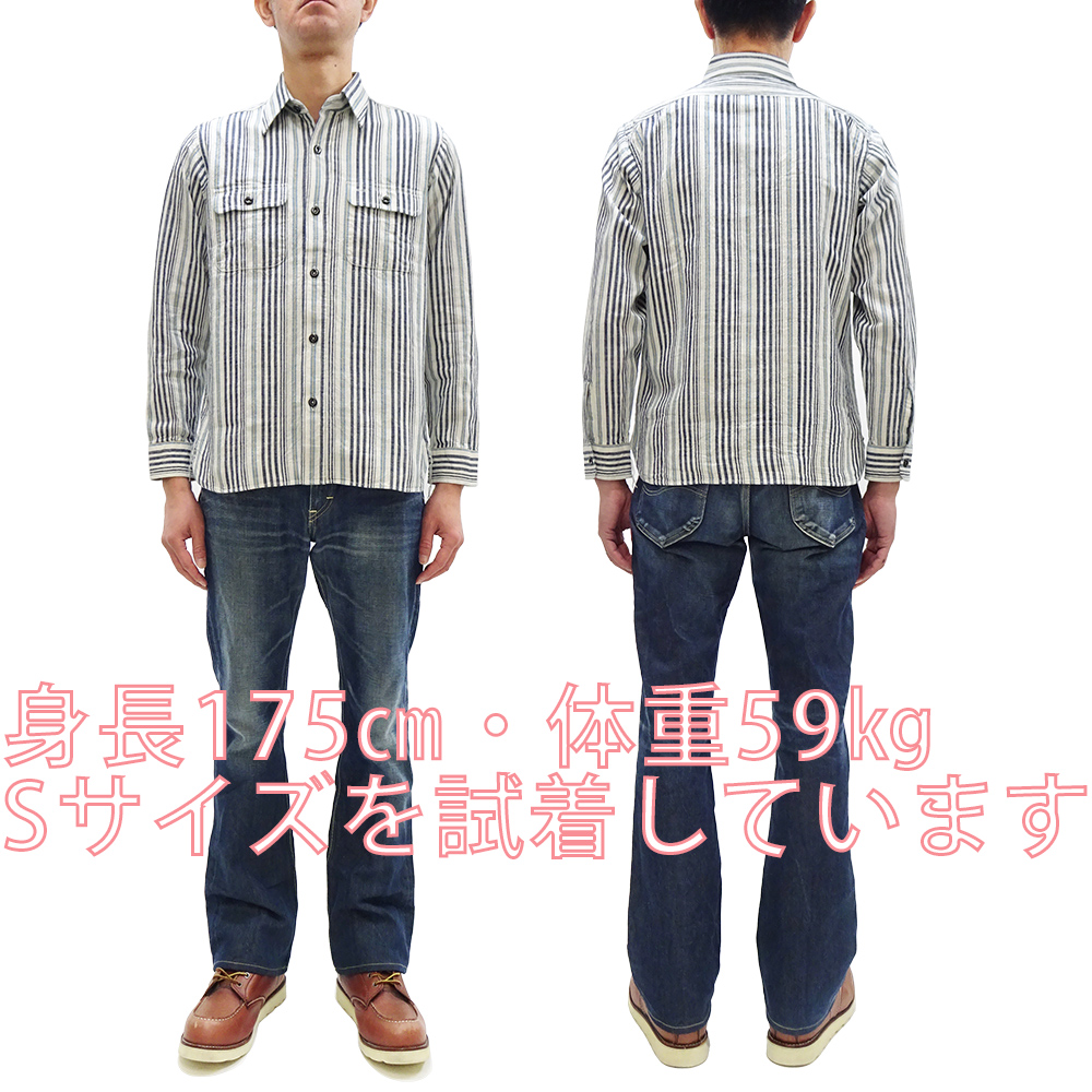 40's 40年代 ヴィンテージ インディゴ ストライプ ワークエプロン 40's