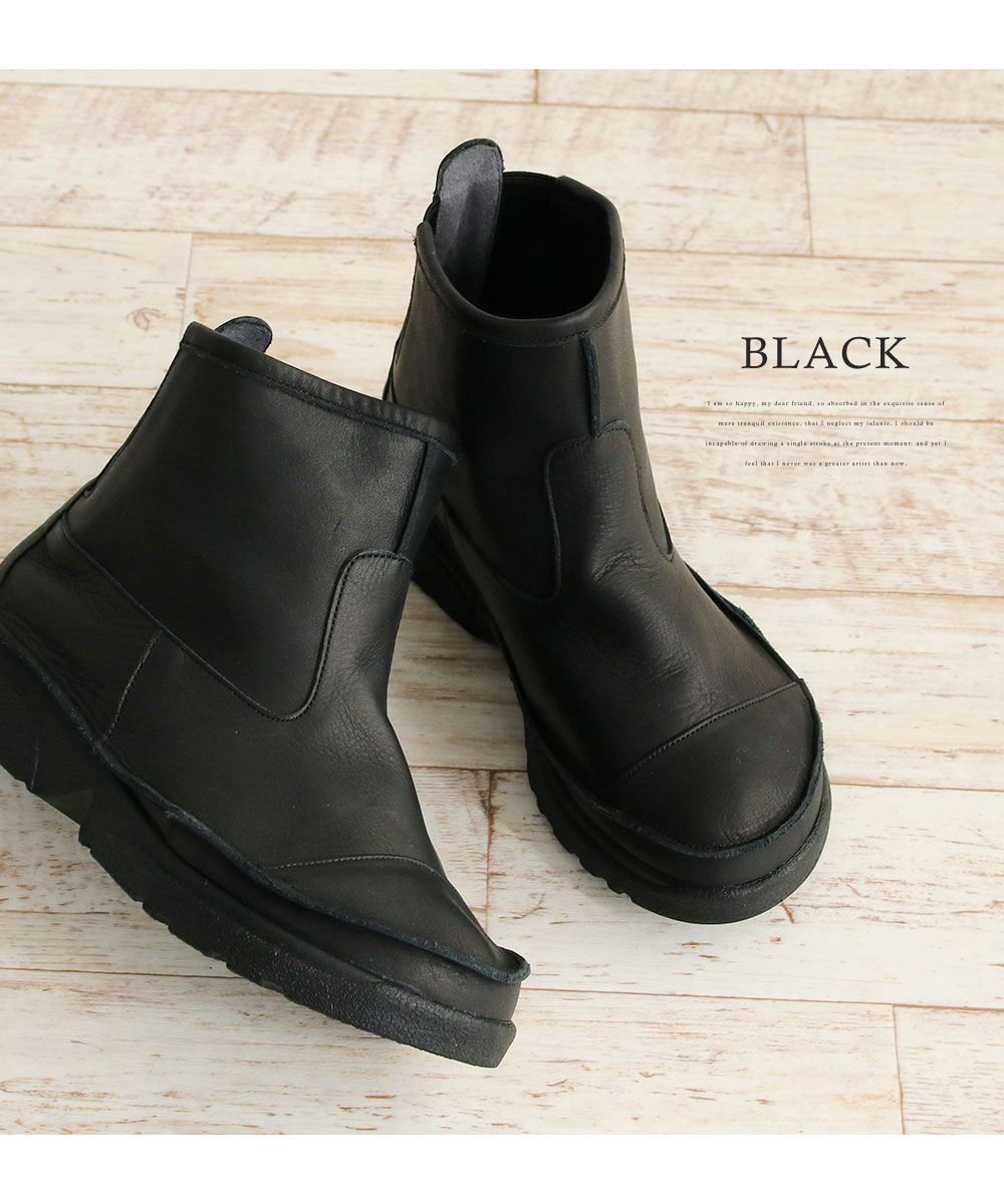 ARCH CONTACT（アーチコンタクト） サイドゴアブーツ レディース 本革