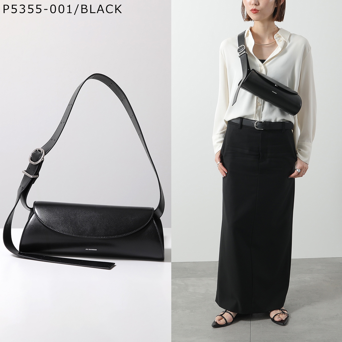 JIL SANDER（ジルサンダー） ハンドバッグ CANNOLO SM カンノーロ