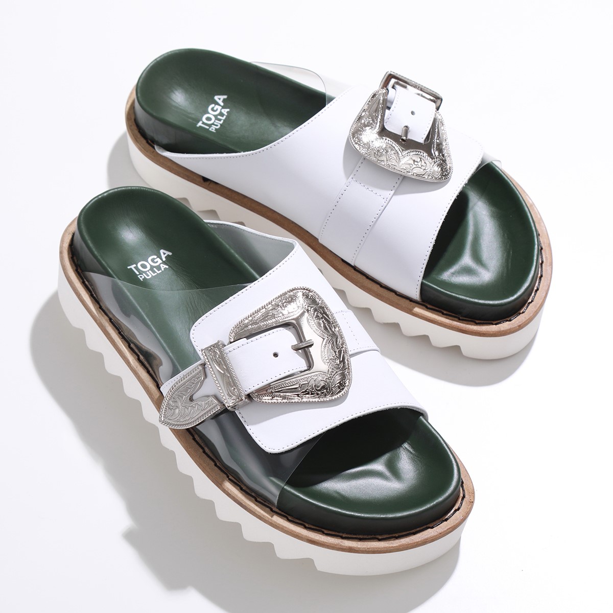 TOGA PULLA（トーガ プルラ） トーガ プルラ サンダル Western Buckle
