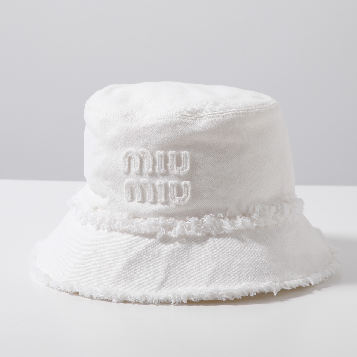 miu miu（ミュウミュウ） バケットハット 5HC196 2CL4 レディース