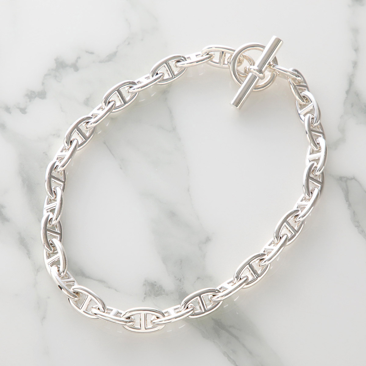 HERMES（エルメス） ネックレス Chaine d'ancre GM 29コマ H101263B