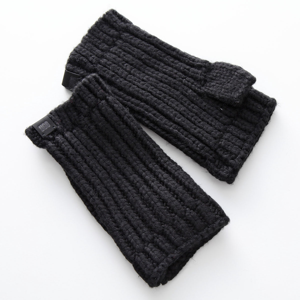 UGG（アグ） ハンドウォーマー W RIBBED FINGERLESS MITTEN リブド