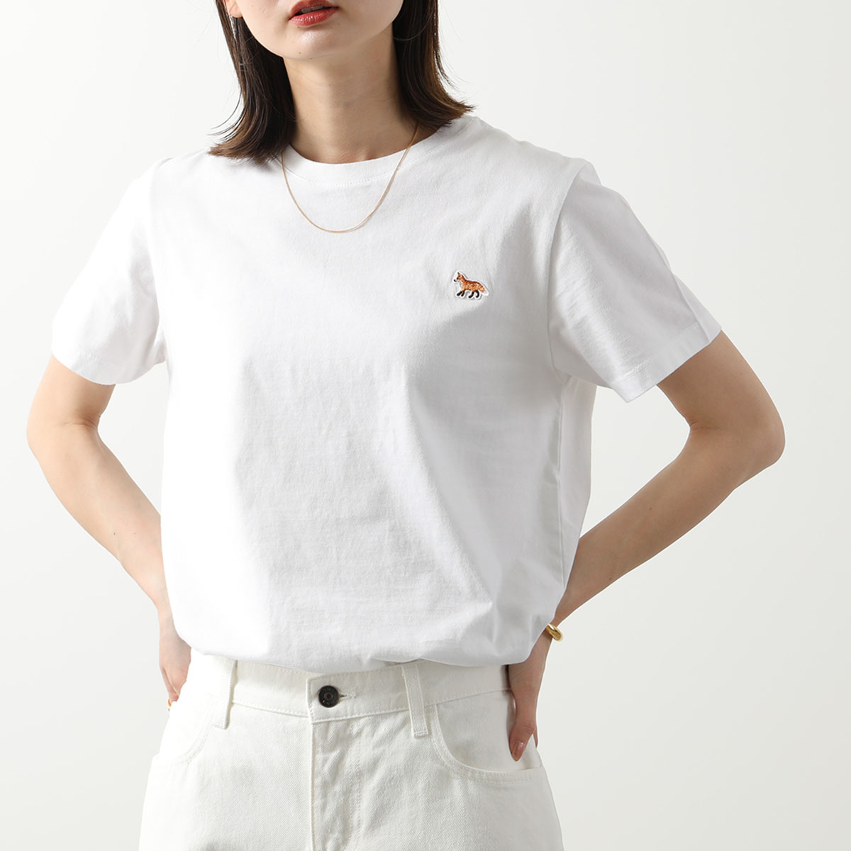 MAISON KITSUNE（メゾン キツネ） Tシャツ MW00110KJ0008 レディース