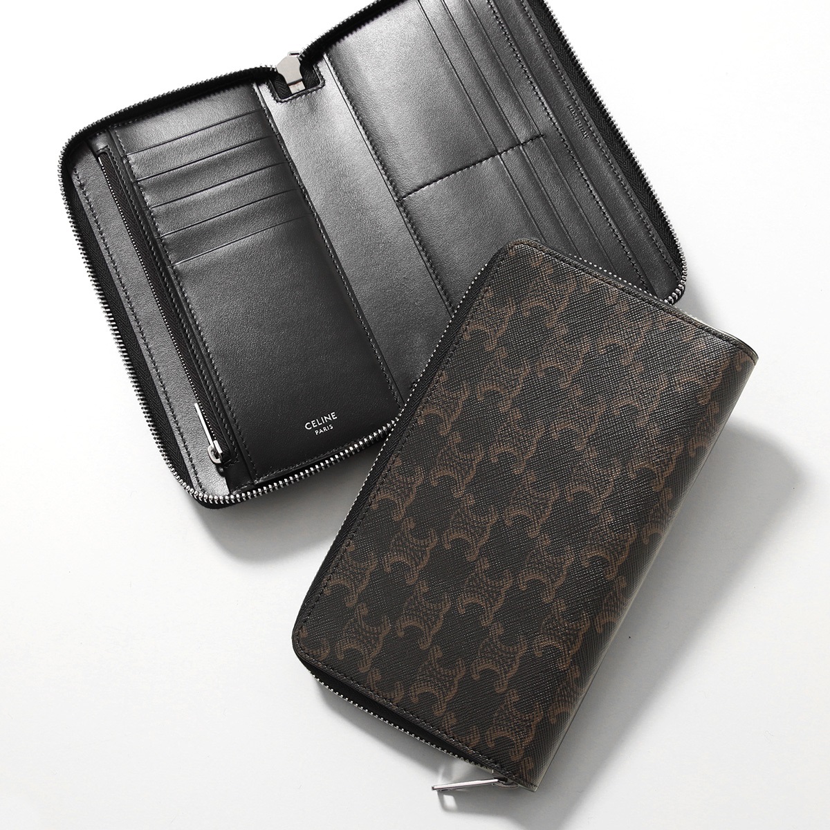 CELINE（セリーヌ） ラウンドファスナー長財布 LARGE ZIPPED ORGANIZER