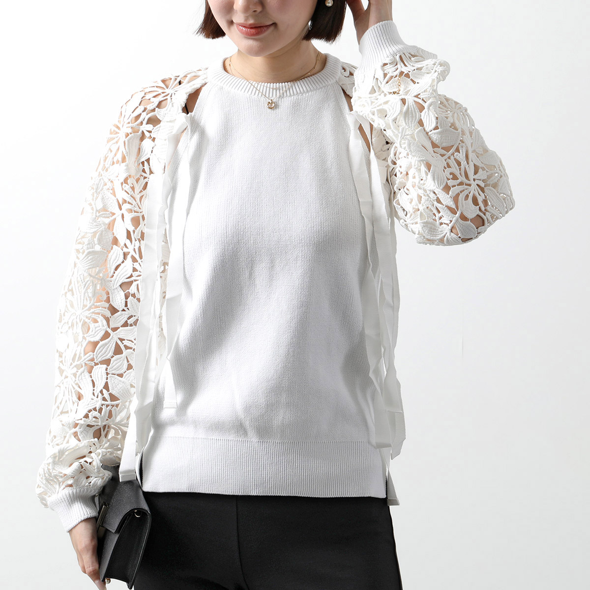 N°21（ヌメロヴェントゥーノ） ニット トップス A019 7615 レディース