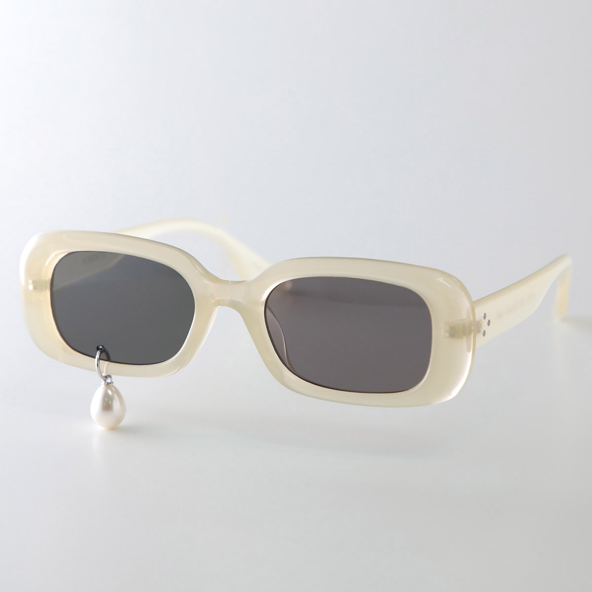 KIMHEKIM キムヘキム サングラス PEARL TEAR SQUARE SUNGLASSES PS25