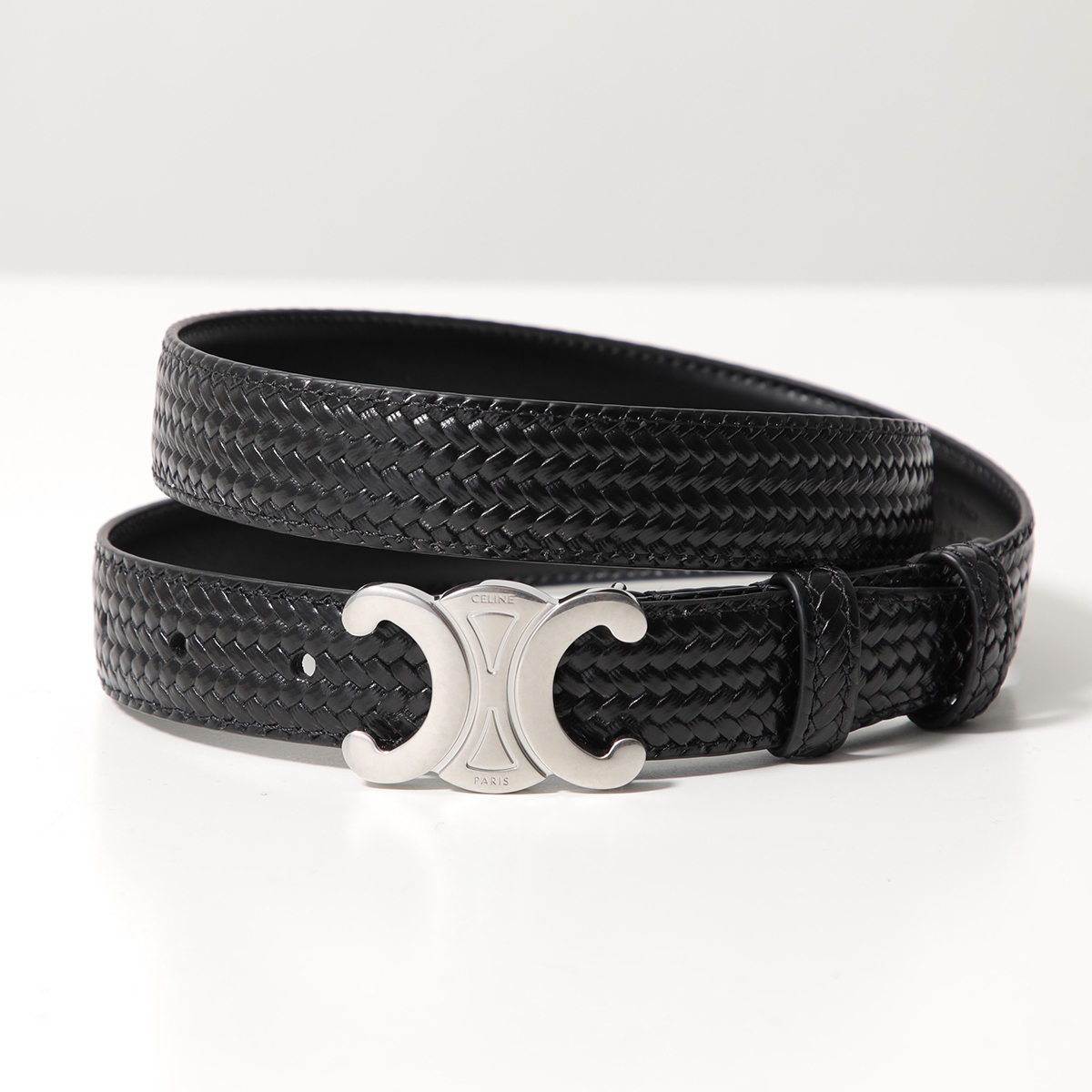 CELINE（セリーヌ） ベルト 45AKA3ARV.38SI メンズ ミディアム