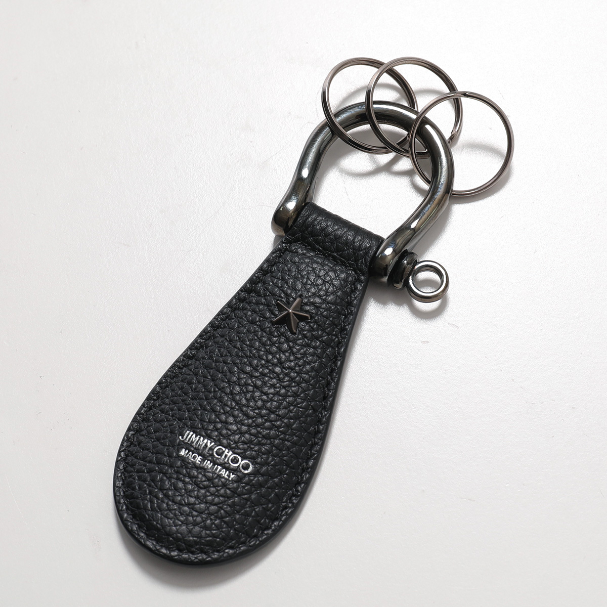 JIMMY CHOO（ジミーチュウ） キーリング WARREN GRC ワーレン メンズ