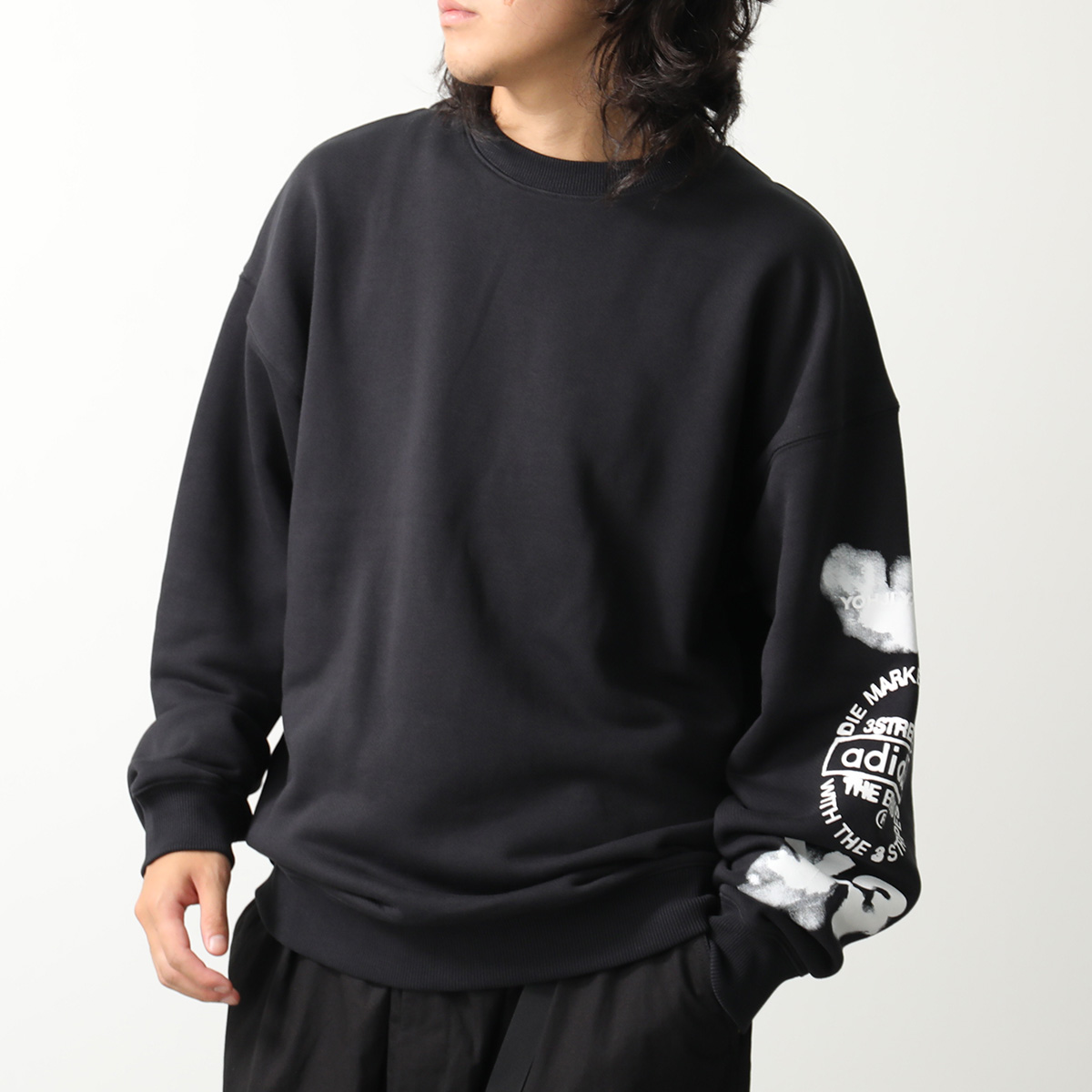 Y-3 ワイスリー トレーナー GRAPHIC CREW SWEAT グラフィック クルー