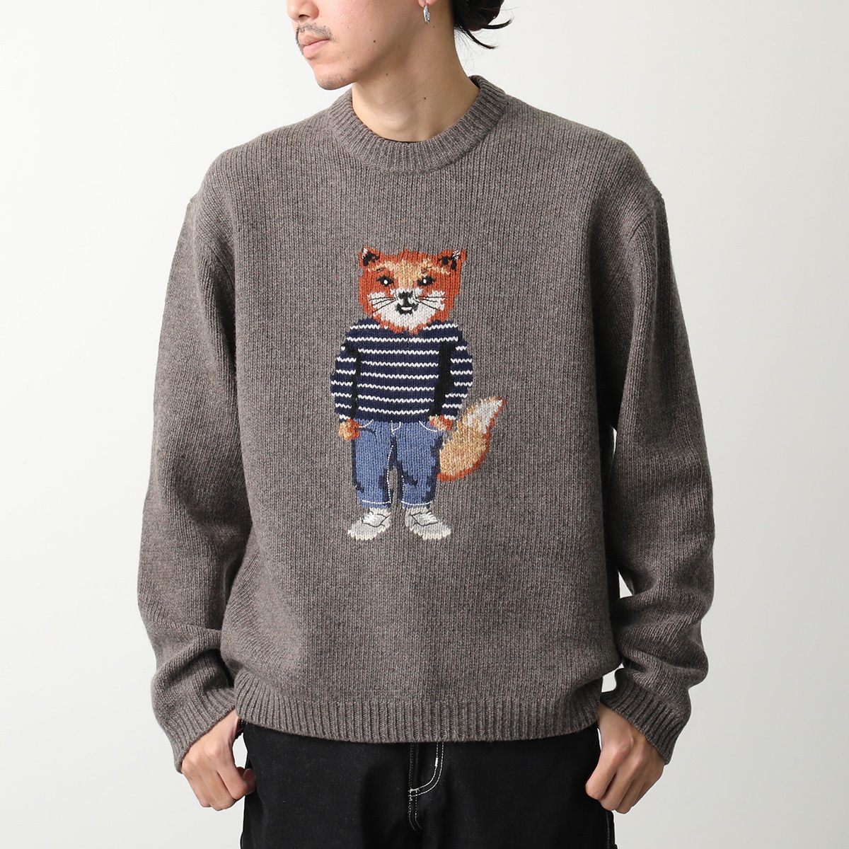 MAISON KITSUNE（メゾン キツネ） セーター DRESSED FOX ドレスド