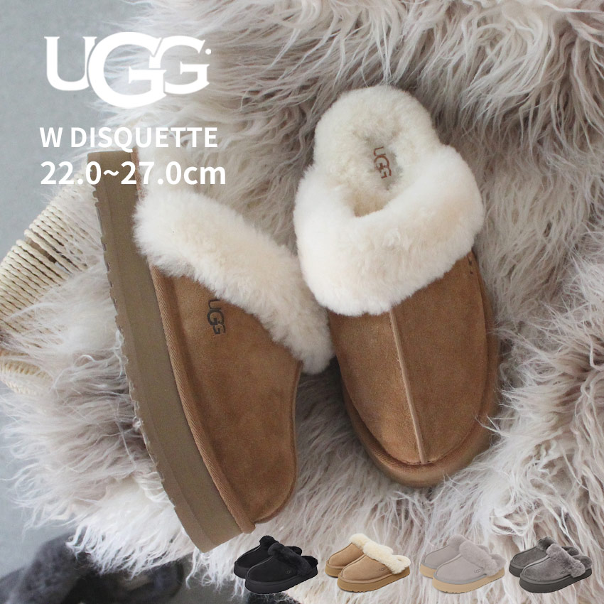 UGG（アグ） スリッパ レディース ディスケット UGG 1122550 ブラック