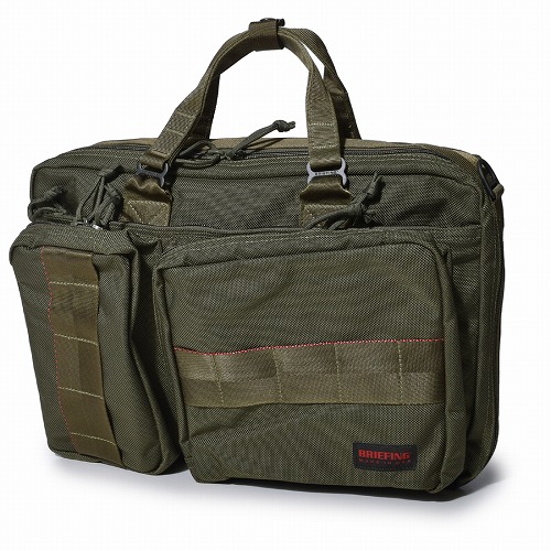 BRIEFING ブリーフケース BRF118219 トートライナー カーキ BRIEFING