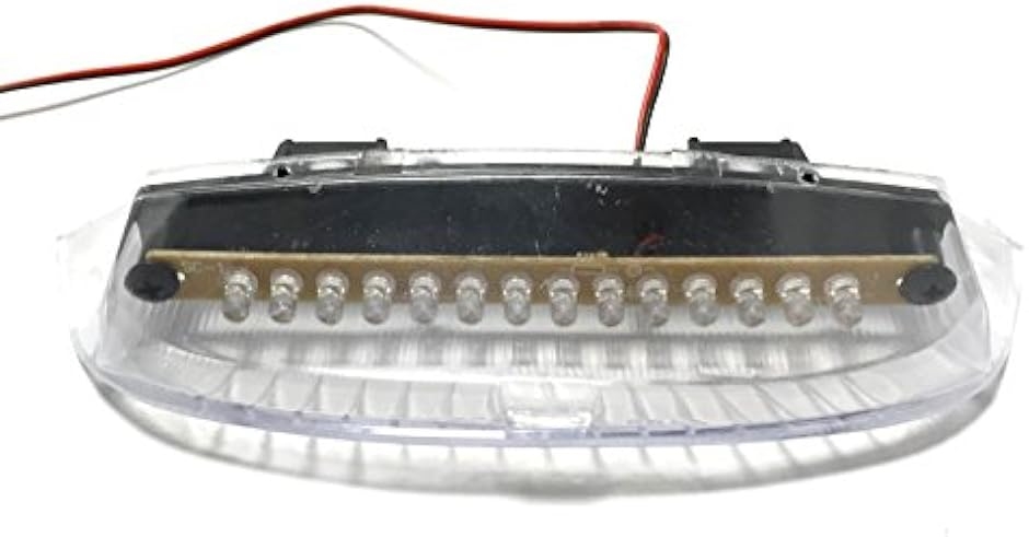 互換品】 ライブディオ リアスポイラー用 テールランプ 赤 AF34 AF35