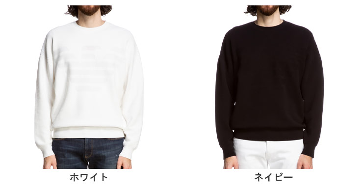 EMPORIO ARMANI エンポリオアルマーニ メンズ ニット ジャガード ロゴ