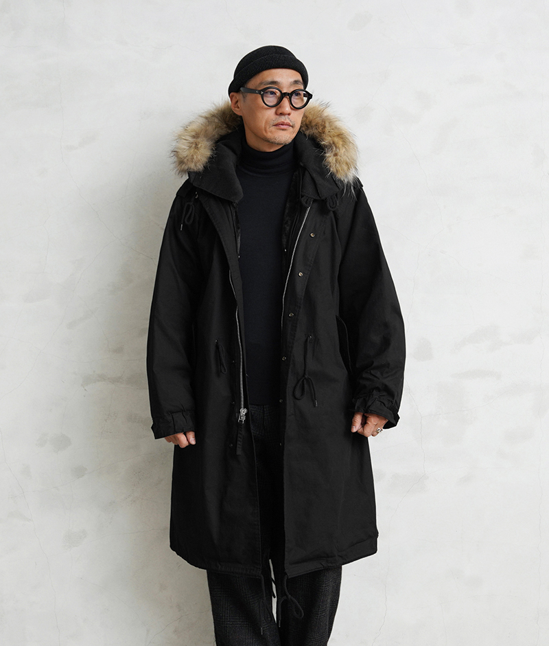 HOUSTON（ヒューストン） WAIPER別注 M-51パーカ / モッズコート用