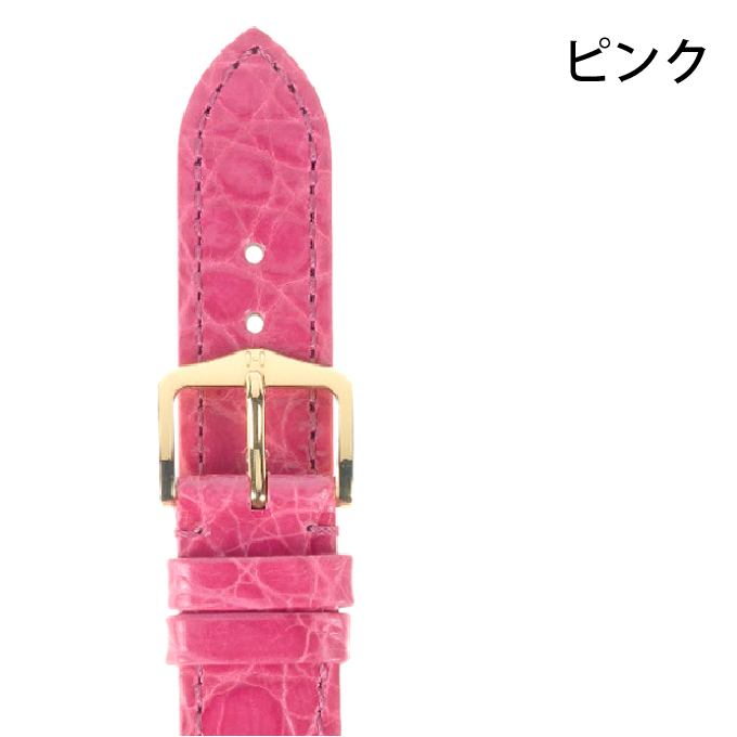 時計ベルト 時計バンド 交換 ヒルシュ HIRSCH GENUINE CROCO