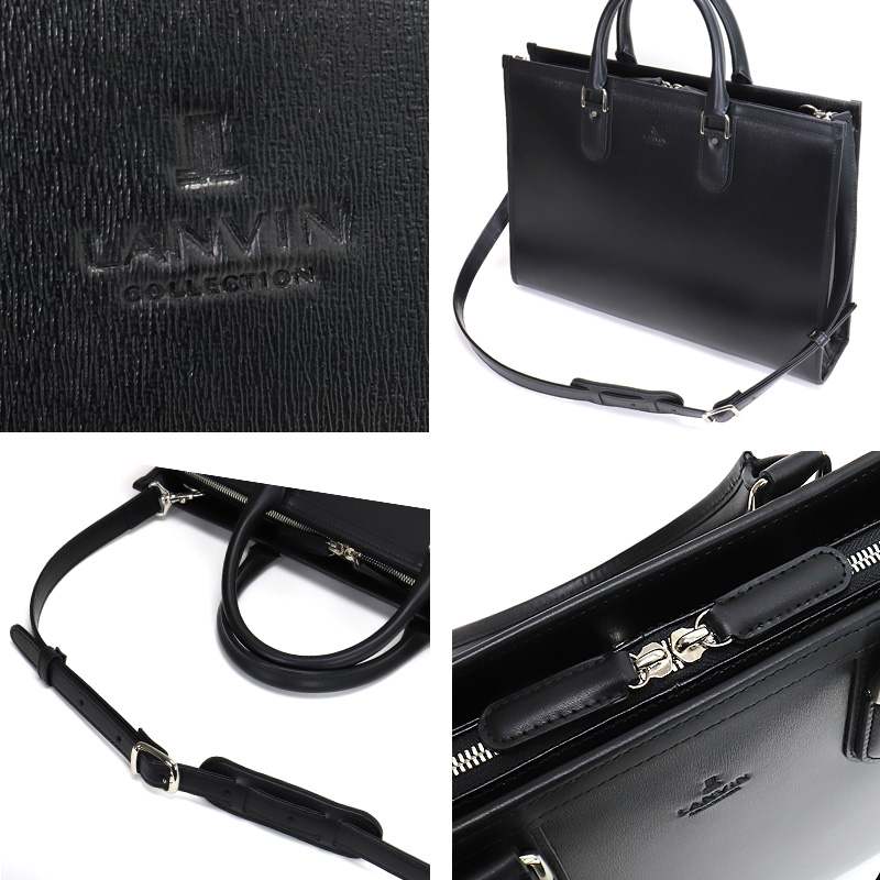 LANVIN COLLECTION ランバンコレクション ニューフロー ビジネスバッグ