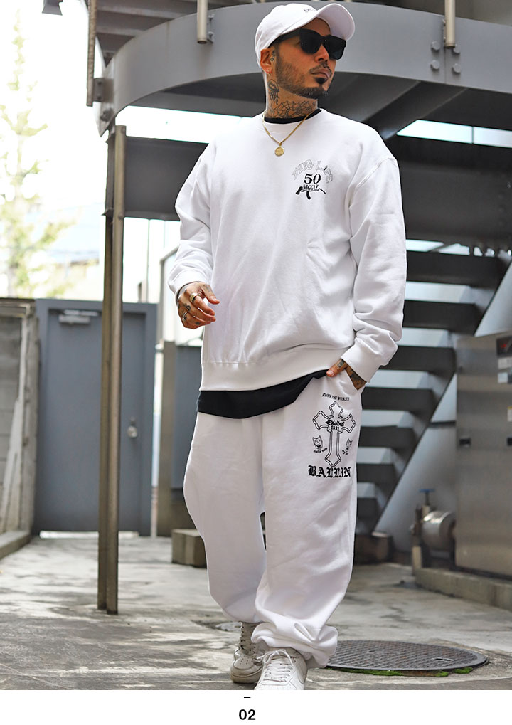 ACEFLAG（エースフラッグ） 上下セット 長袖 ブランド スケボー 大きい