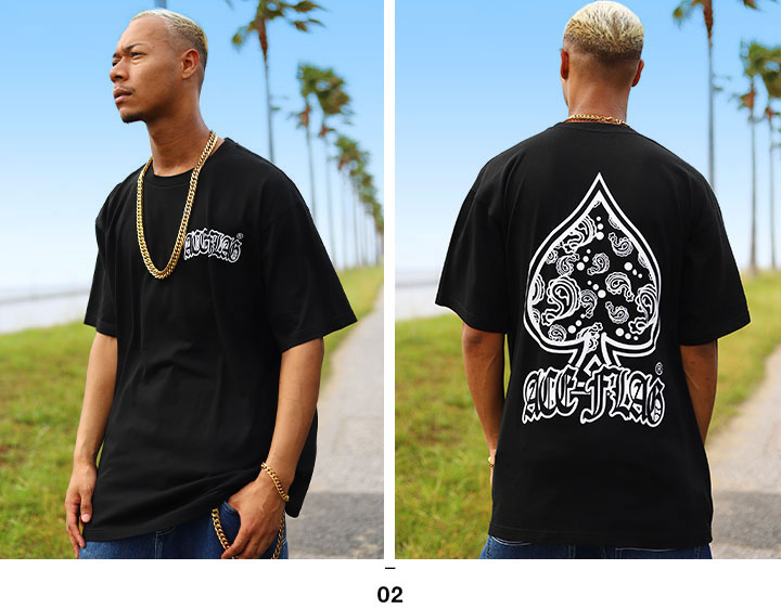 ACEFLAG（エースフラッグ） ACE FLAG Tシャツ 半袖 大きいサイズ