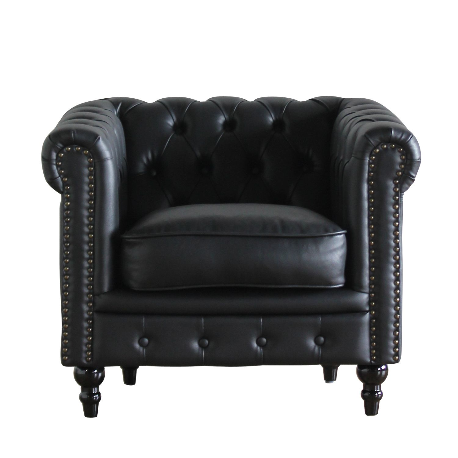 Vincent(ヴィンセント)シリーズ 1人掛け チェスターフィールド クラブ