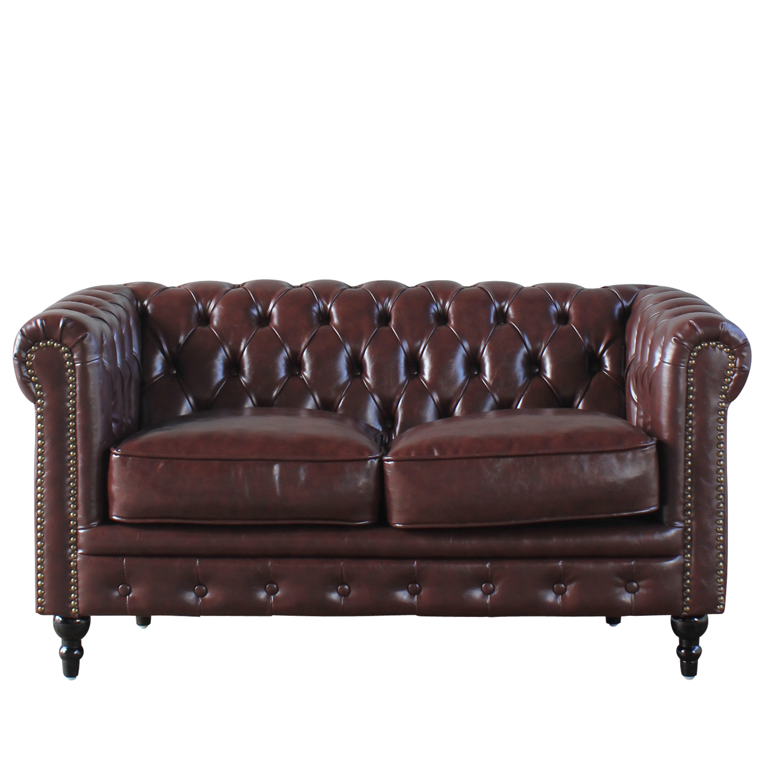 Vincent(ヴィンセント)シリーズ 2人掛け チェスターフィールド クラブ