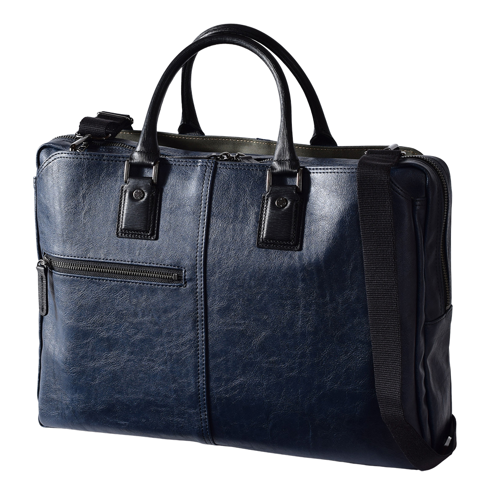 ビジネスバッグ メンズ バック ノートpc 本革付属 日本製 大容量