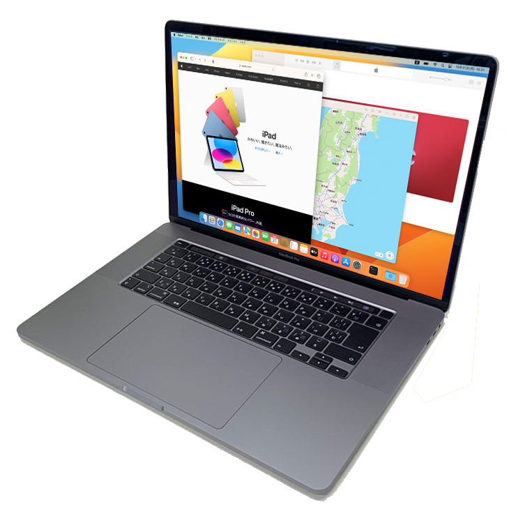 MacBook Pro Apple 16inch MVVJ2J/A A2141 2019 選べるOS TouchBar
