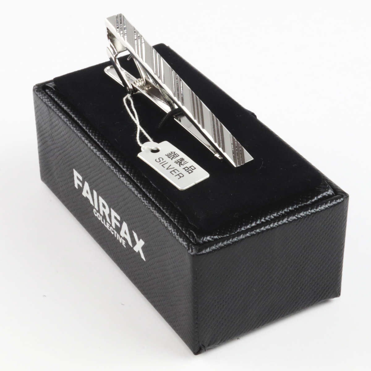 FAIRFAX（フェアファクス） ネクタイピン ブランド シルバー タイ