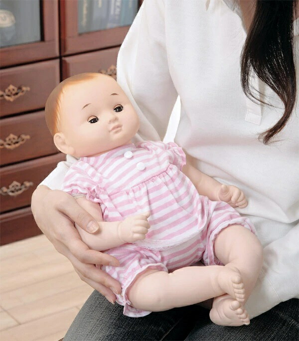 レビューでプレゼント／癒しの赤ちゃん人形 「のんちゃん」（ぱちぱち