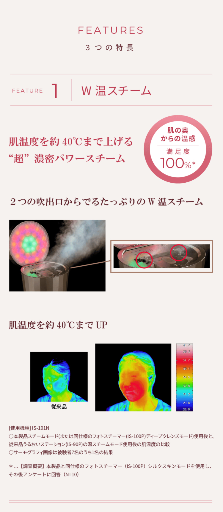 YA‐MAN（ヤーマン） 【18,700円OFF】 スチーマー 美顔器スチーマー