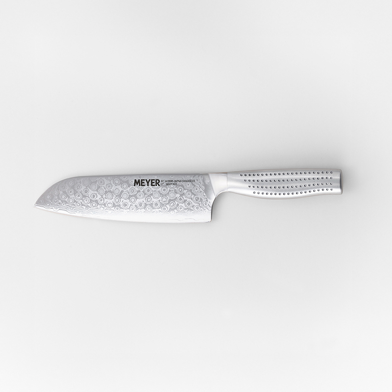 MEYER（マイヤー） 特典付 ダマスカス 三徳包丁 ステンレス鋼 ナイフ