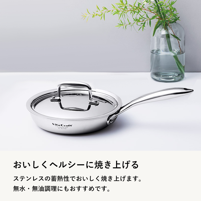 Vita Craft（ビタクラフト） 特典付 Nシリーズ フライパン 26cm 蓋付き