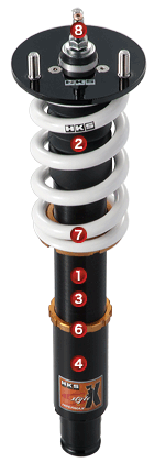 HKS HKS HIPERMAX S-Style X 車高調 サスペンションキット 80120-AT218