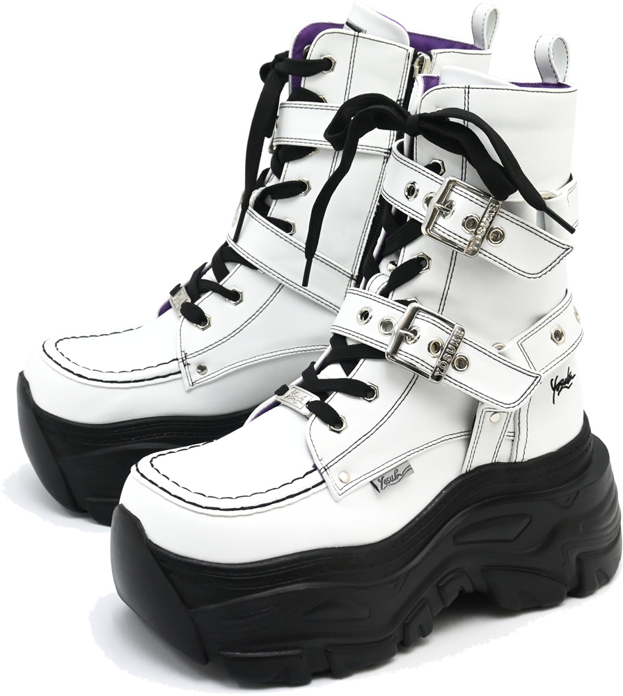 YOSUKE（ヨースケ） 厚底スニーカー レディース ハイカット 厚底ブーツ